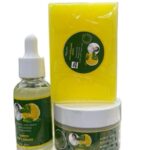 Lemon Cream, Serum & Soap